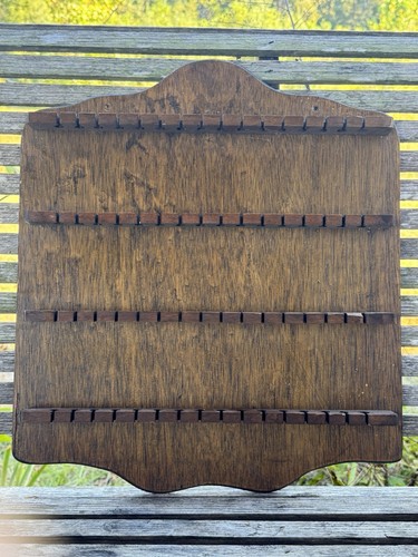 Vtg wood souvenir spoon - wood,
